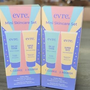 evre. Mini Skincare Set  2 Pack Bundle